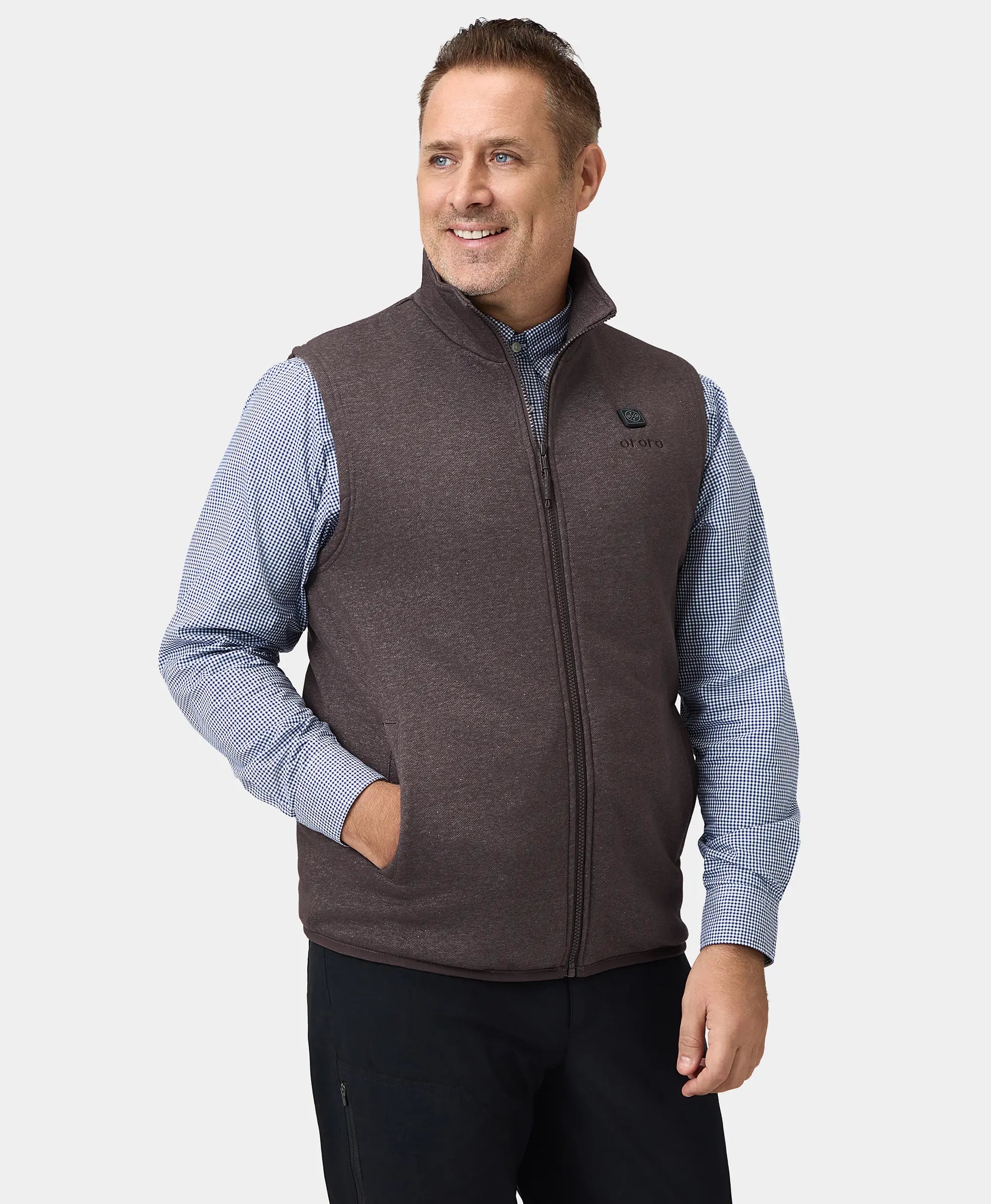 Men's Heated Fleece Vest (4 Heating Zones), Thumbnail 19