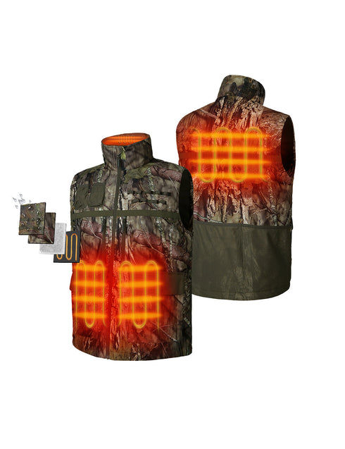 Four Heating Zones: left & right pocket, collar, upper back ,view 2