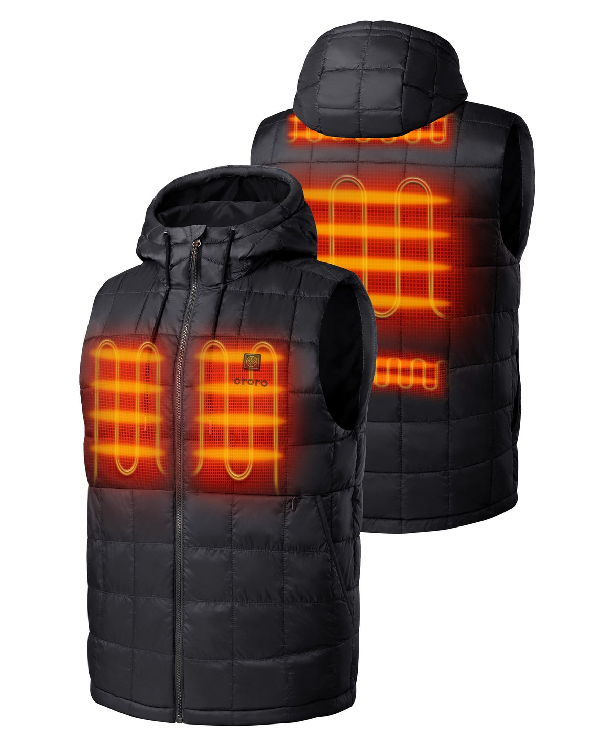 5 Heating Zones (Upper Back, Mid-Back, Lower Back)