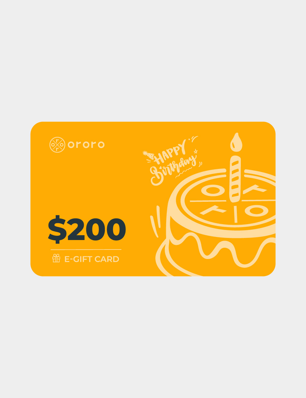 ORORO E-Gift Card, Thumbnail 4