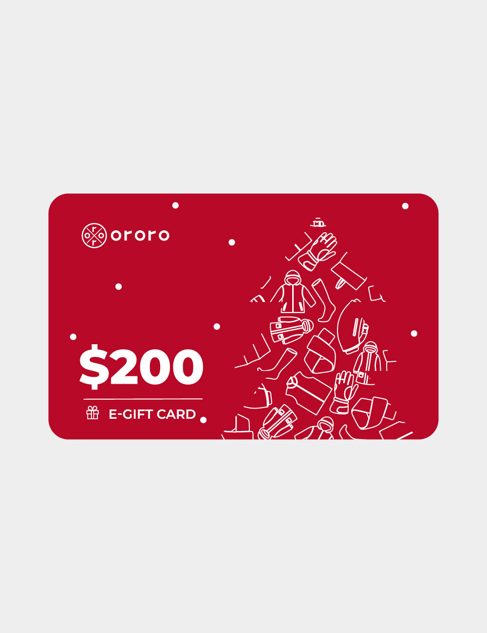 ORORO E-Gift Card