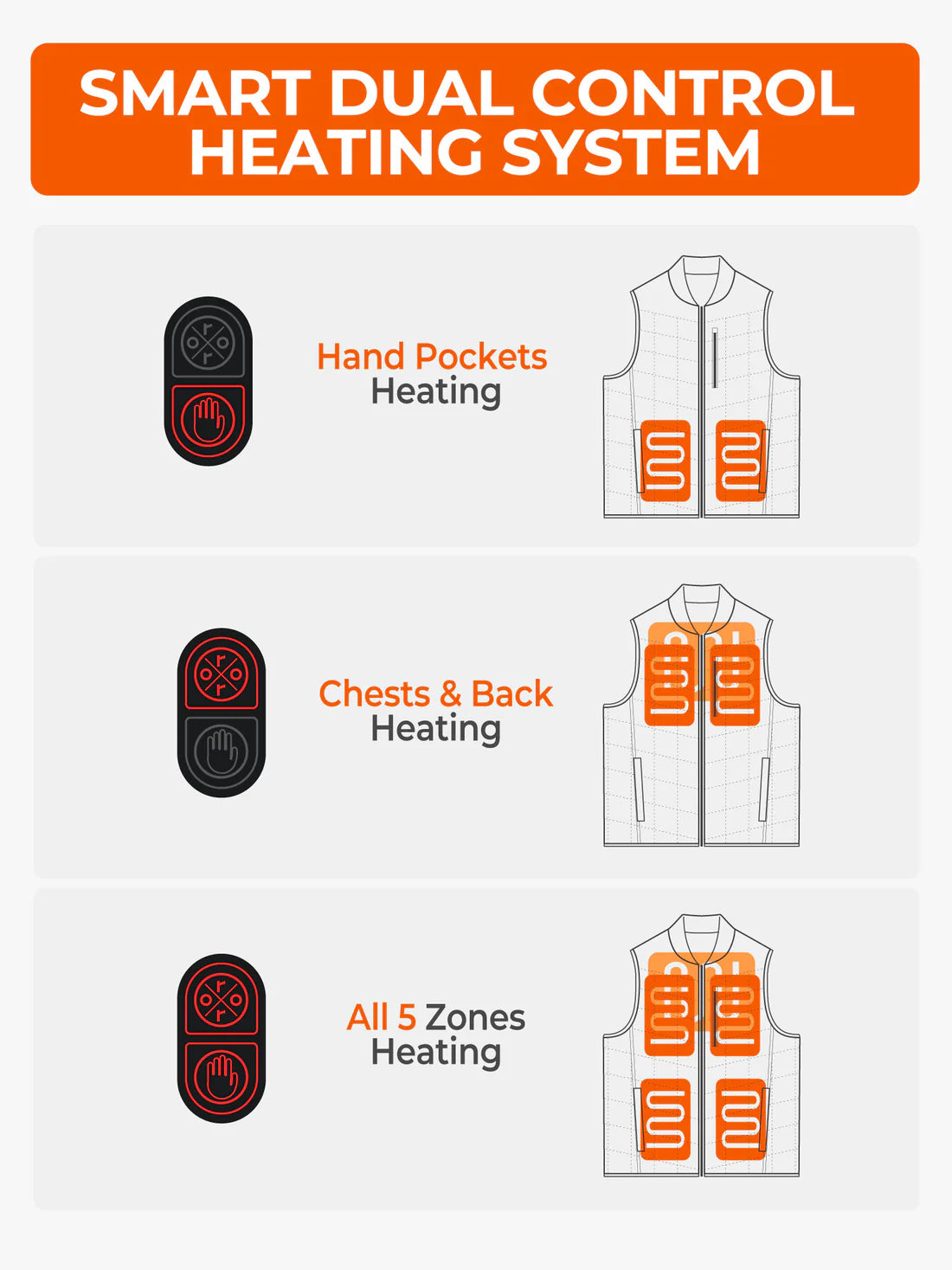 Scranton Men's 5-Zone Insulated Heated Bomber Vest, Thumbnail 11