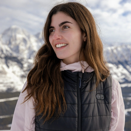 SureWarm® Women's 7-Zone Classic Heated Vest (Dual Control) - Black