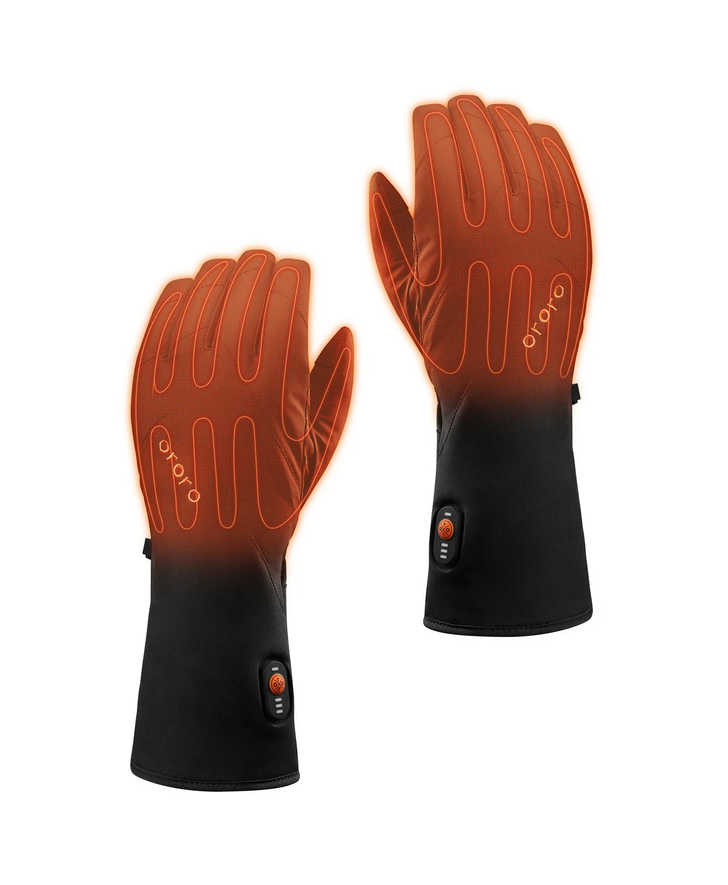 Heating zones: The back of hand