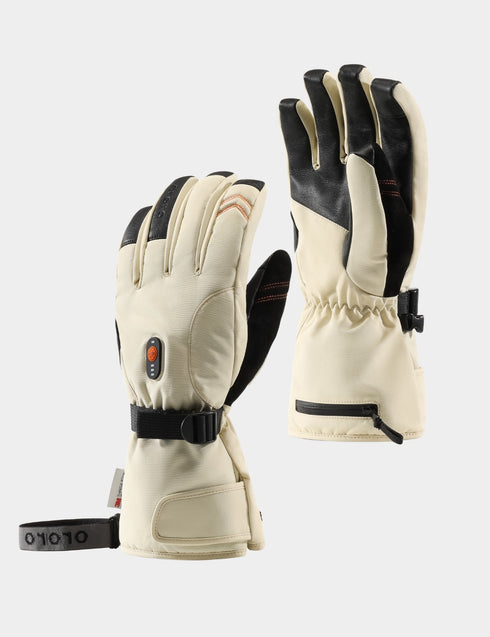 "Calgary" Unisex Heated Gloves 2.0 - Beige view 1