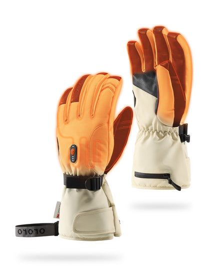 "Calgary" Unisex Heated Gloves 2.0 - Beige