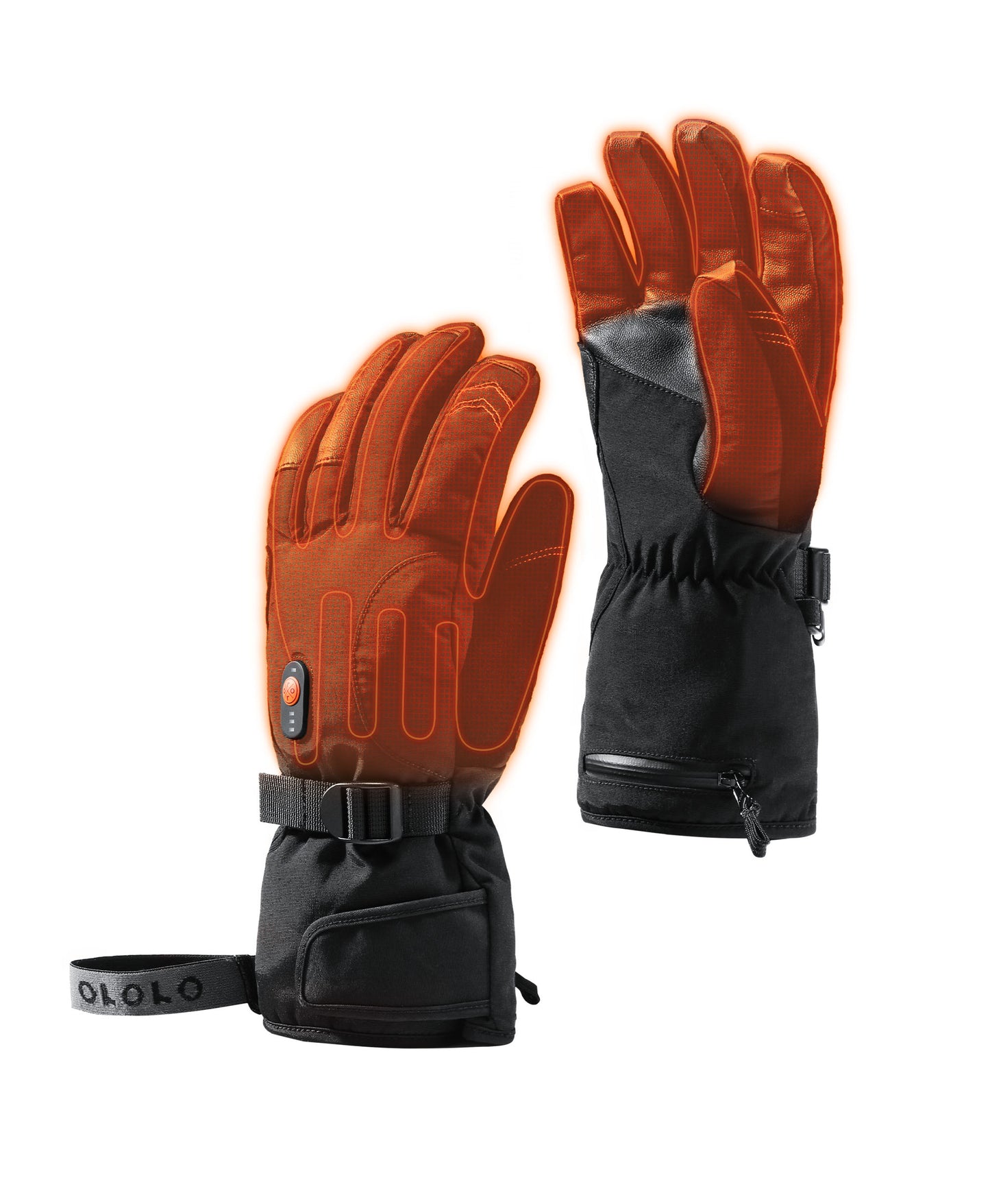 "Calgary" Unisex Heated Gloves 2.0 - Black