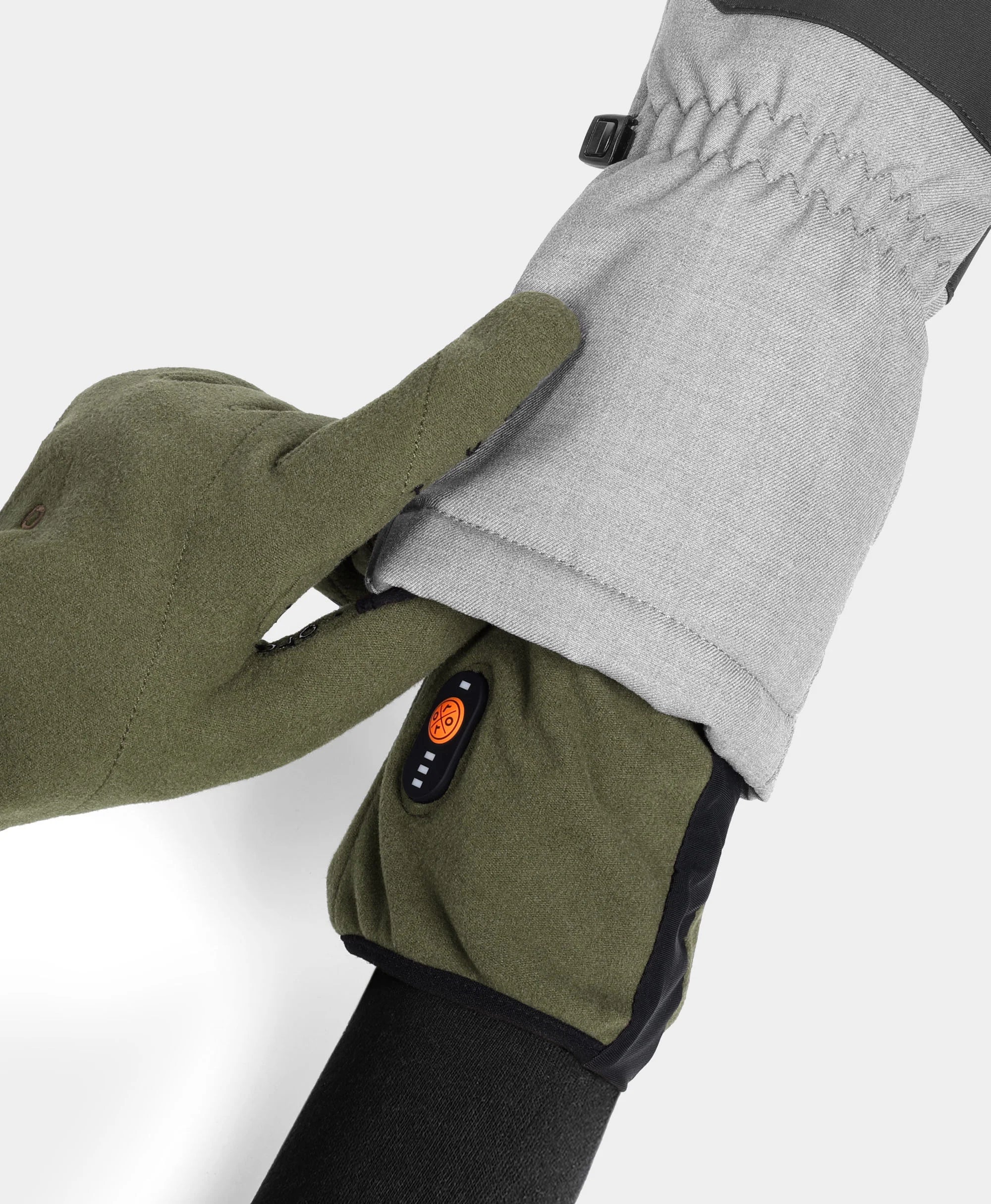paired with outer gloves