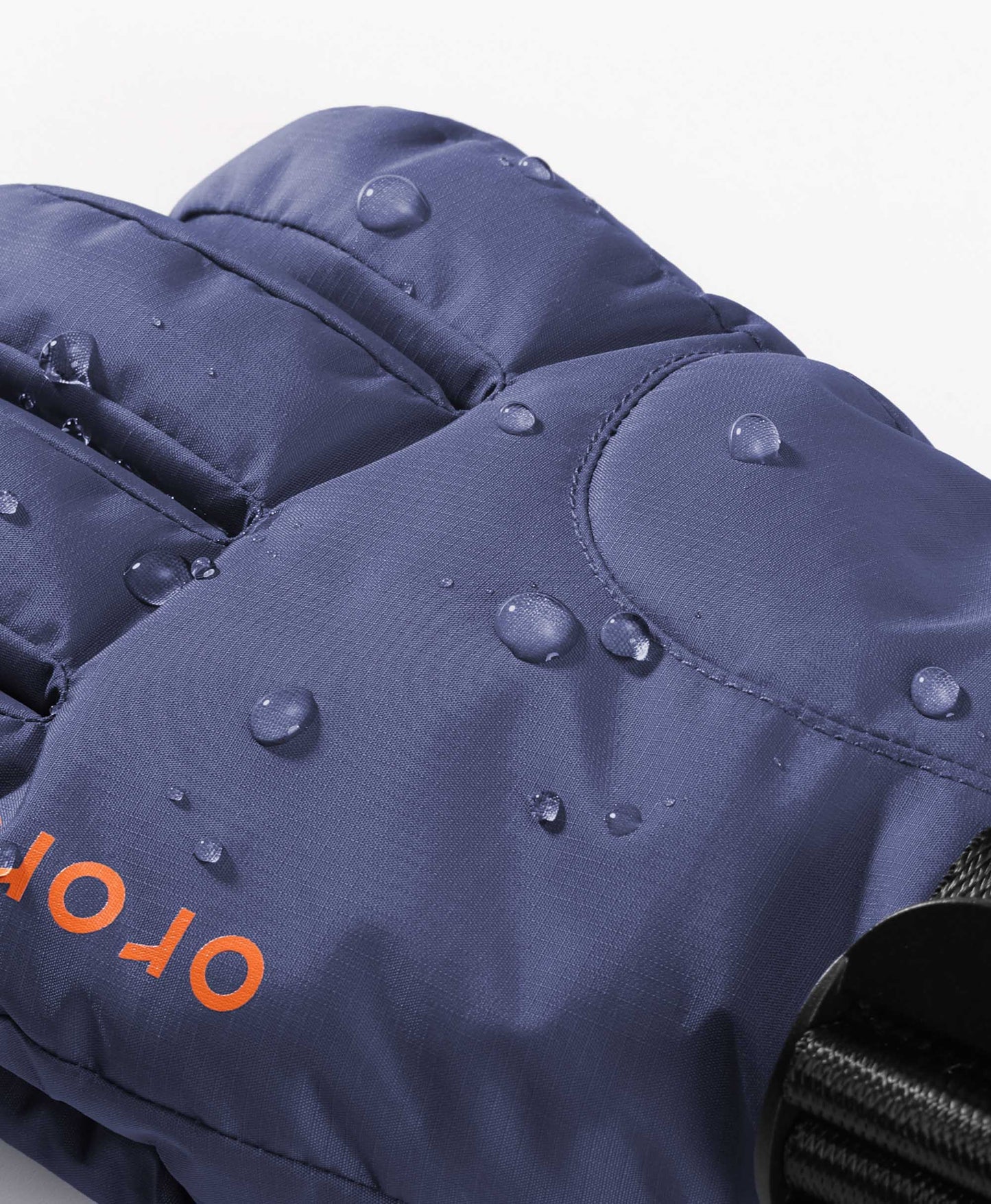 water-resistant nylon shell