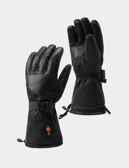 Boise Unisex Heated Full Leather Gloves