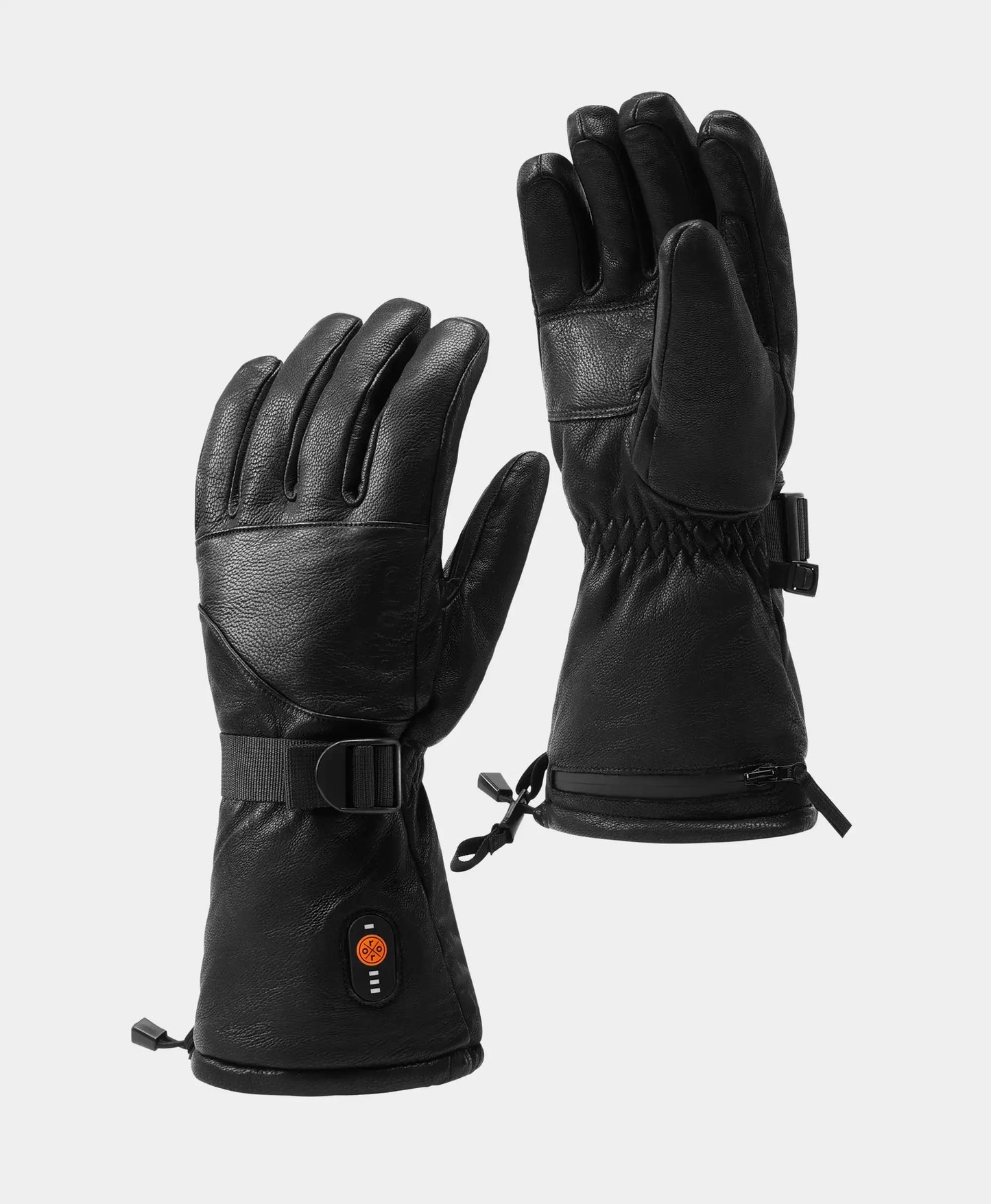 Boise Unisex Heated Full Leather Gloves