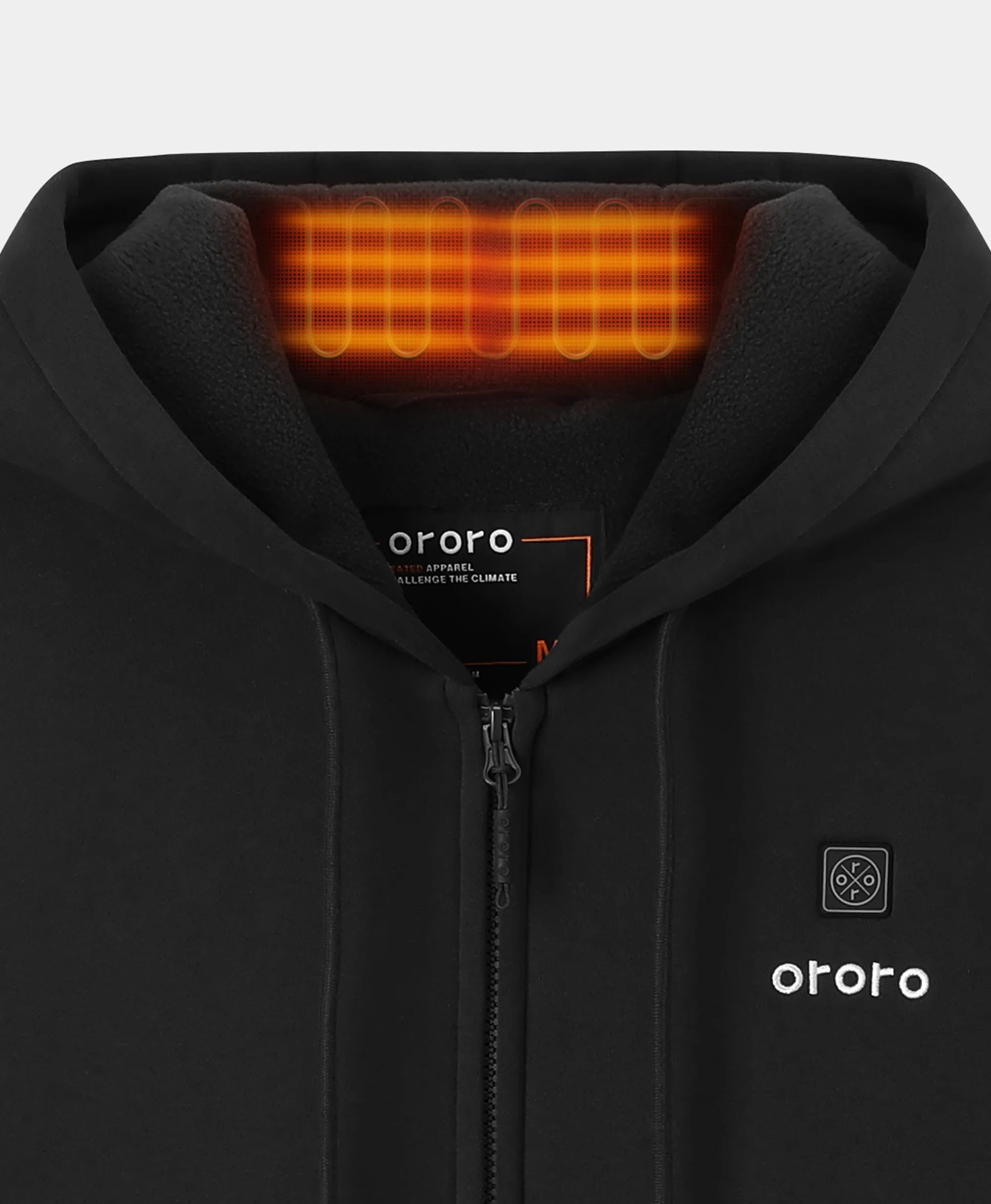 Element Unisex 4-Zone Fleece Heated Hoodie, Thumbnail 21