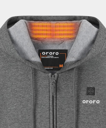 Element Unisex 4-Zone Fleece Heated Hoodie