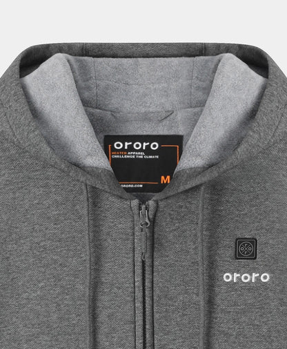 Element Unisex 4-Zone Fleece Heated Hoodie