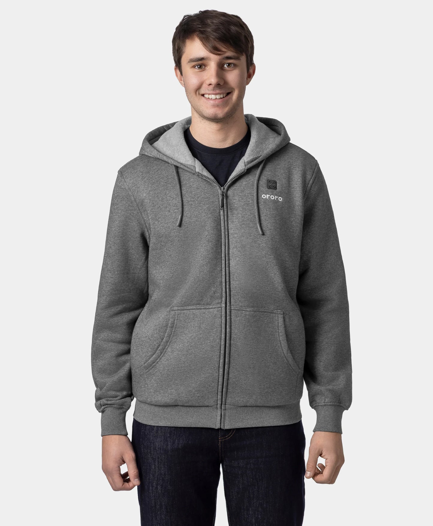 Element Unisex 4-Zone Fleece Heated Hoodie