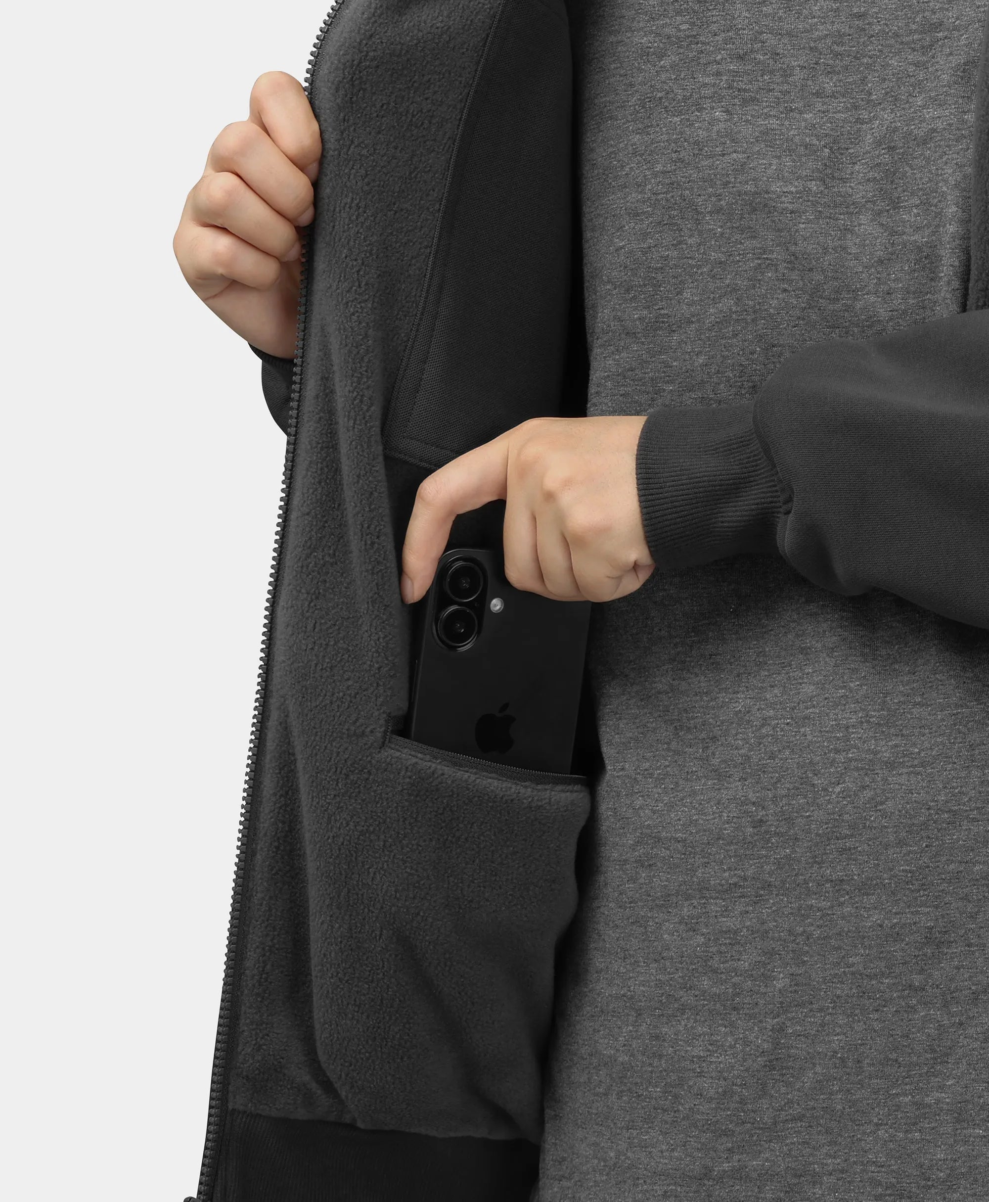 Element Unisex 4-Zone Fleece Heated Hoodie, Thumbnail 17