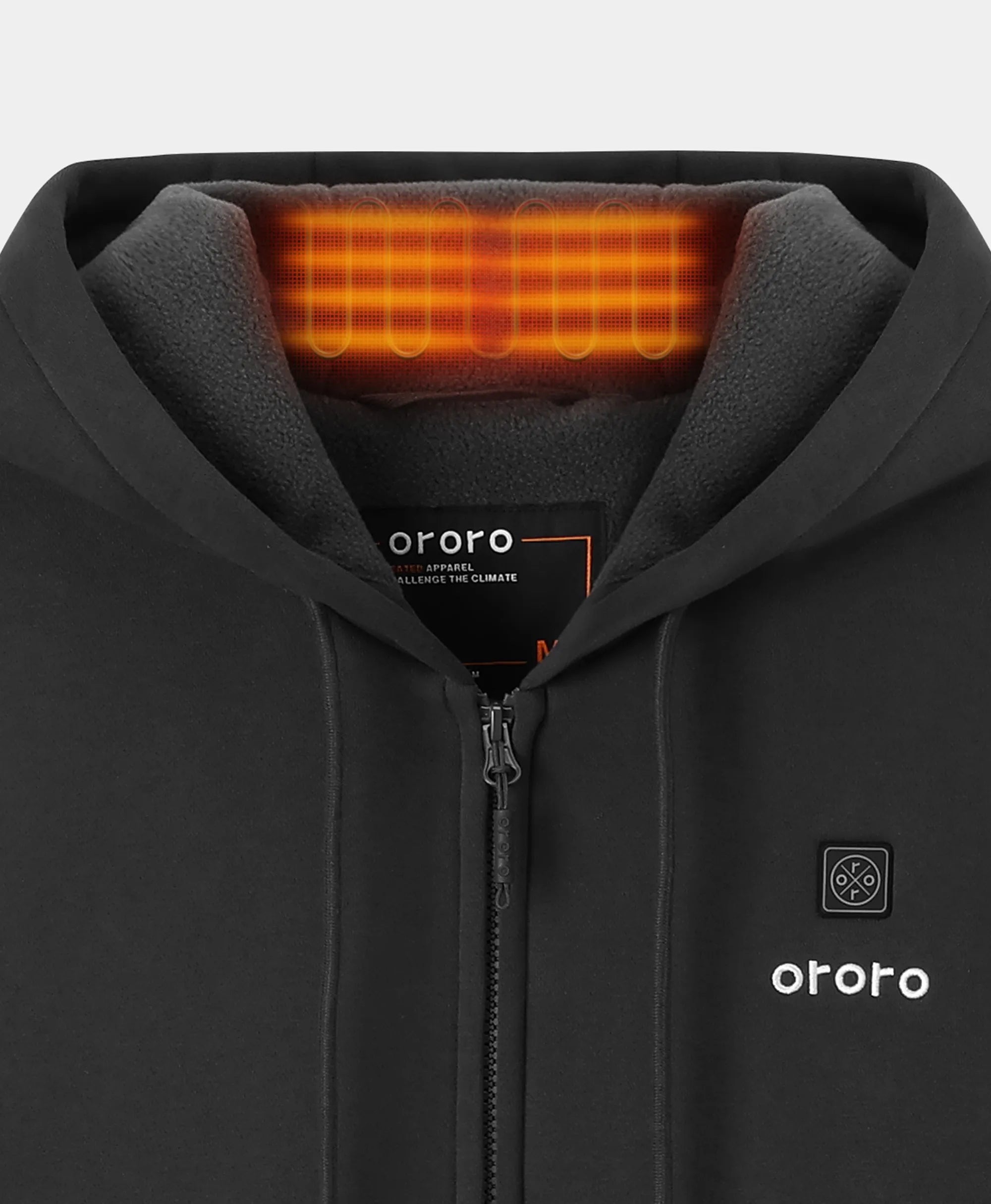 Element Unisex 4-Zone Fleece Heated Hoodie, Thumbnail 12
