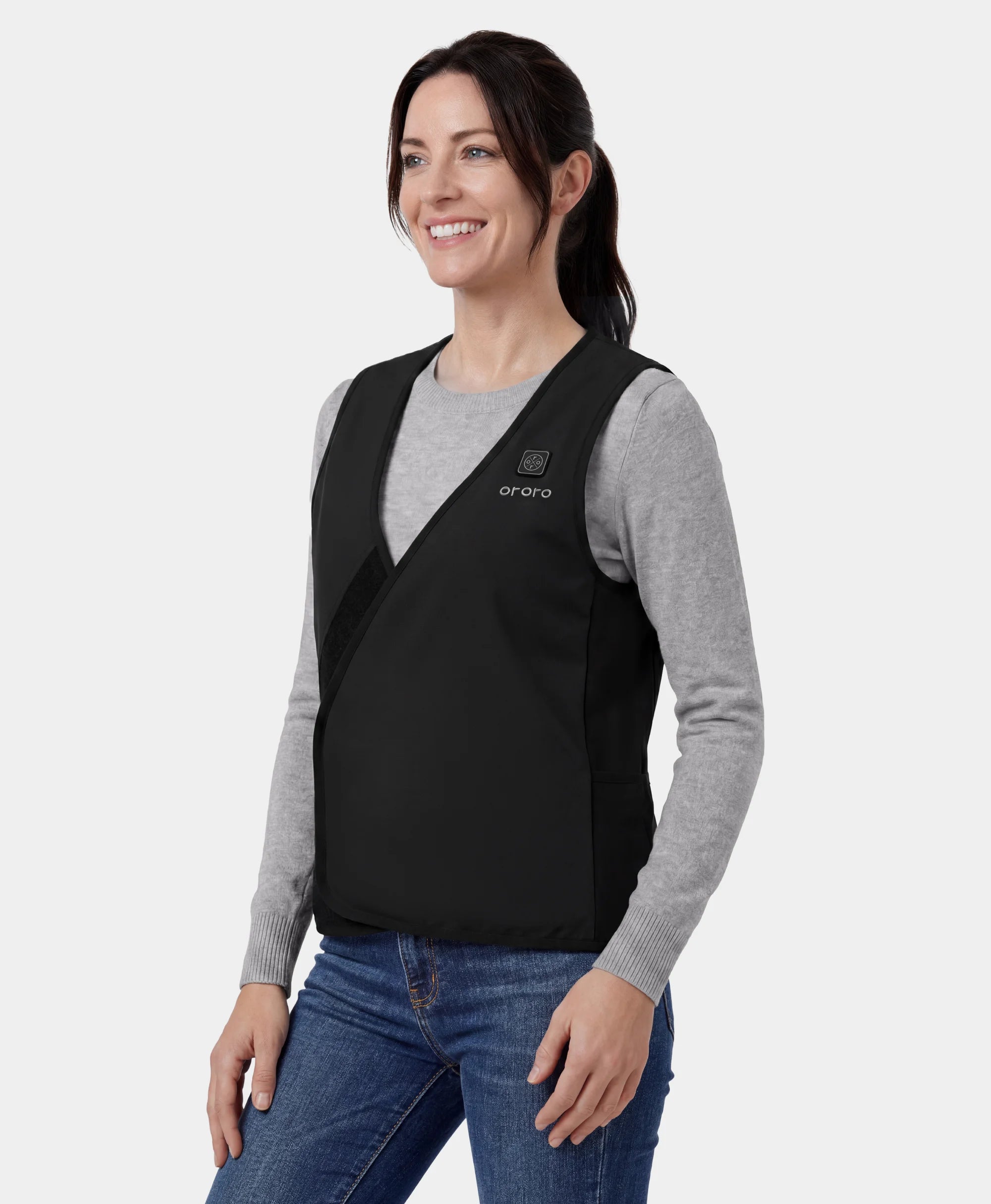 Vanguard Unisex Ultralight Adjustable Heated Liner Vest, Thumbnail 9