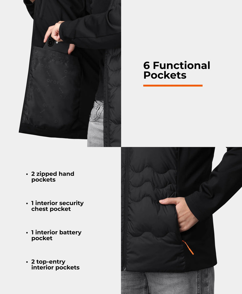 Verbier Women's 4-Zone Heated Down Jacket, Gallery 7