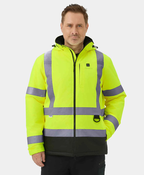 Flagstaff Men's Heated High-Visibility Jacket ,view 1