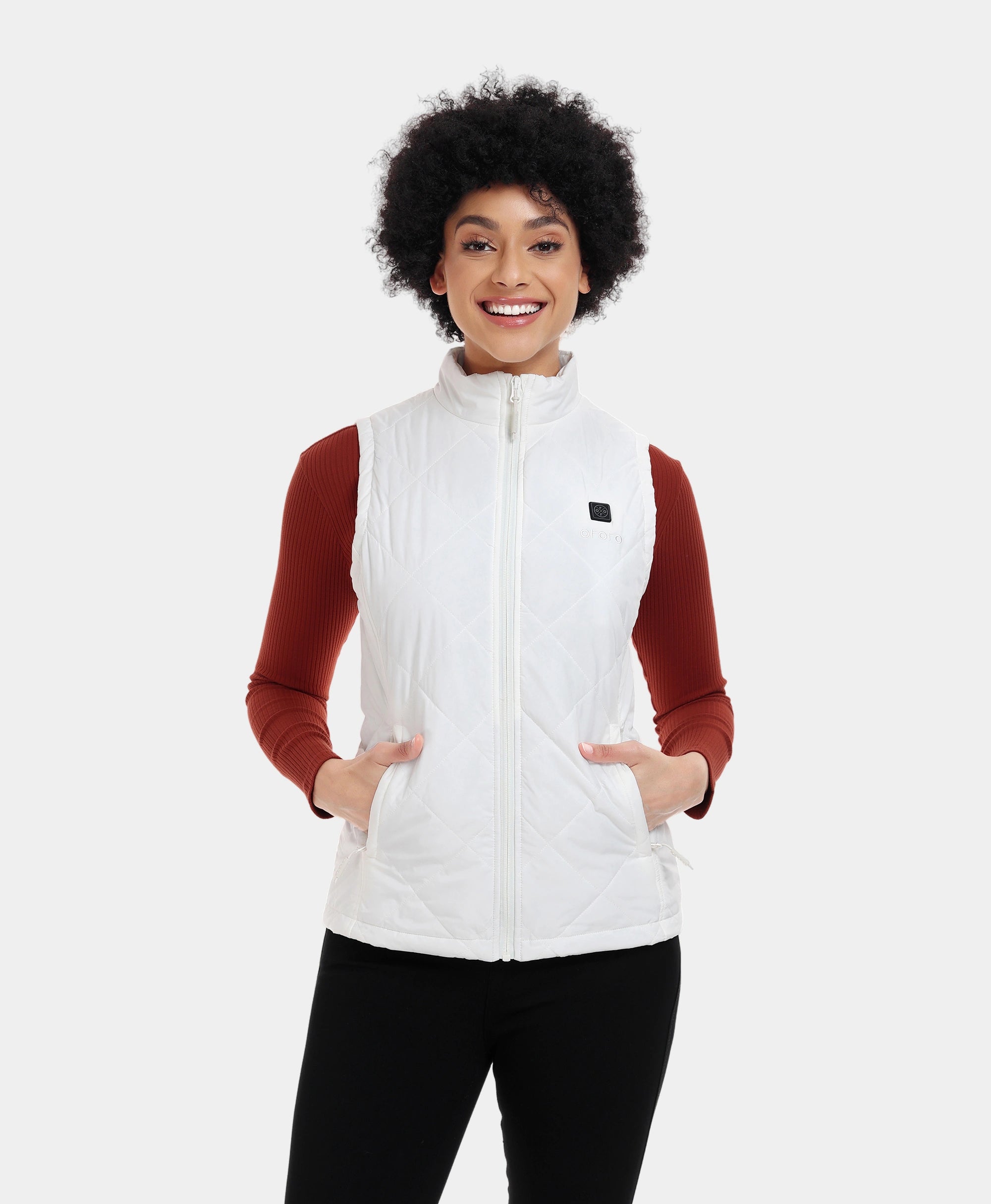 Women's Heated Quilted Vest - New Colors, Thumbnail 11