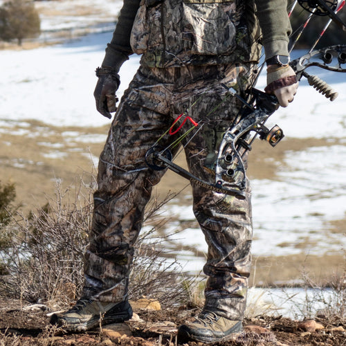 Men's Heated Hunting Pants - Camouflage, Mossy Oak Country DNA