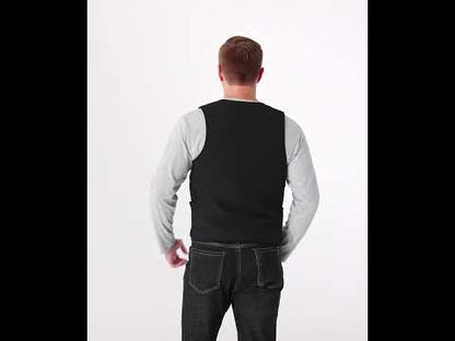 Unisex Adjustable Heated Vest - Black