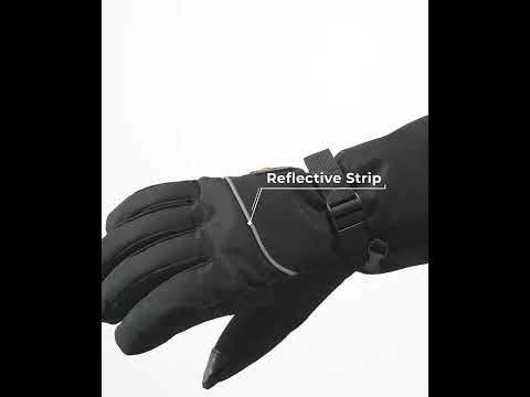 "Buffalo" Unisex Heated Gloves 2.0 - Black