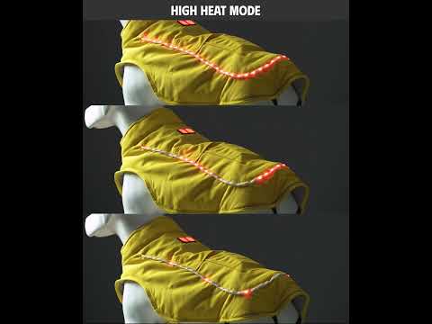 Koldpwoof 4-Zone Heated Dog Vest w/ LED Lights, Gallery 5