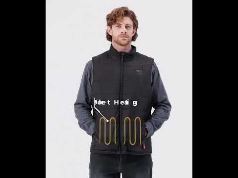 ororo SureWarm® Men's 7-Zone Dual-Control Classic Pro Heated Vest