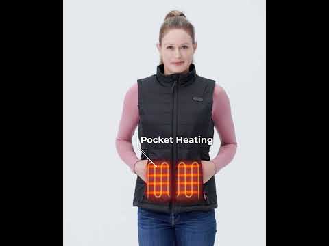 ororo SureWarm® Women's 7-Zone Dual-Control Classic Pro Heated Vest