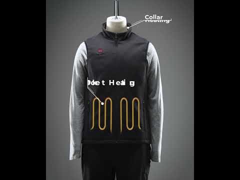 Augusta Tournament Men's 4-Zone Heated Sweater Fleece Vest, Gallery 13