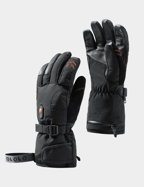 Unisex Heated Gloves - Black view 1