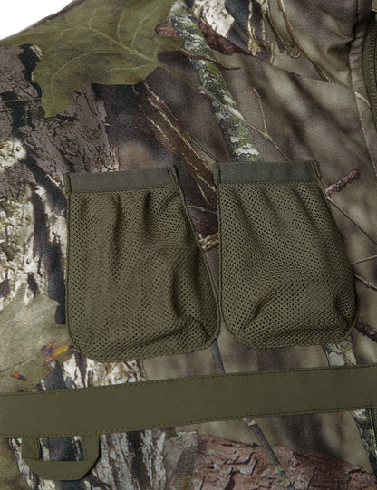 Upper Chest Mesh Pocket