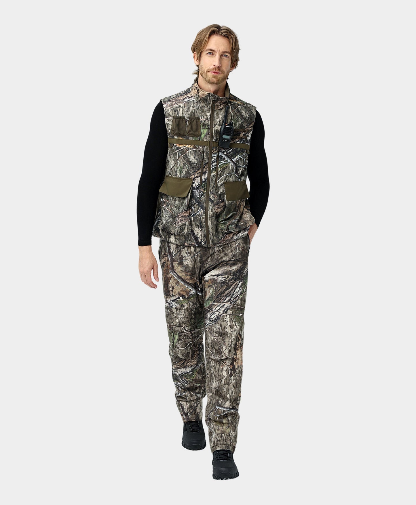 Men's Heated Hunting Pants - Camouflage