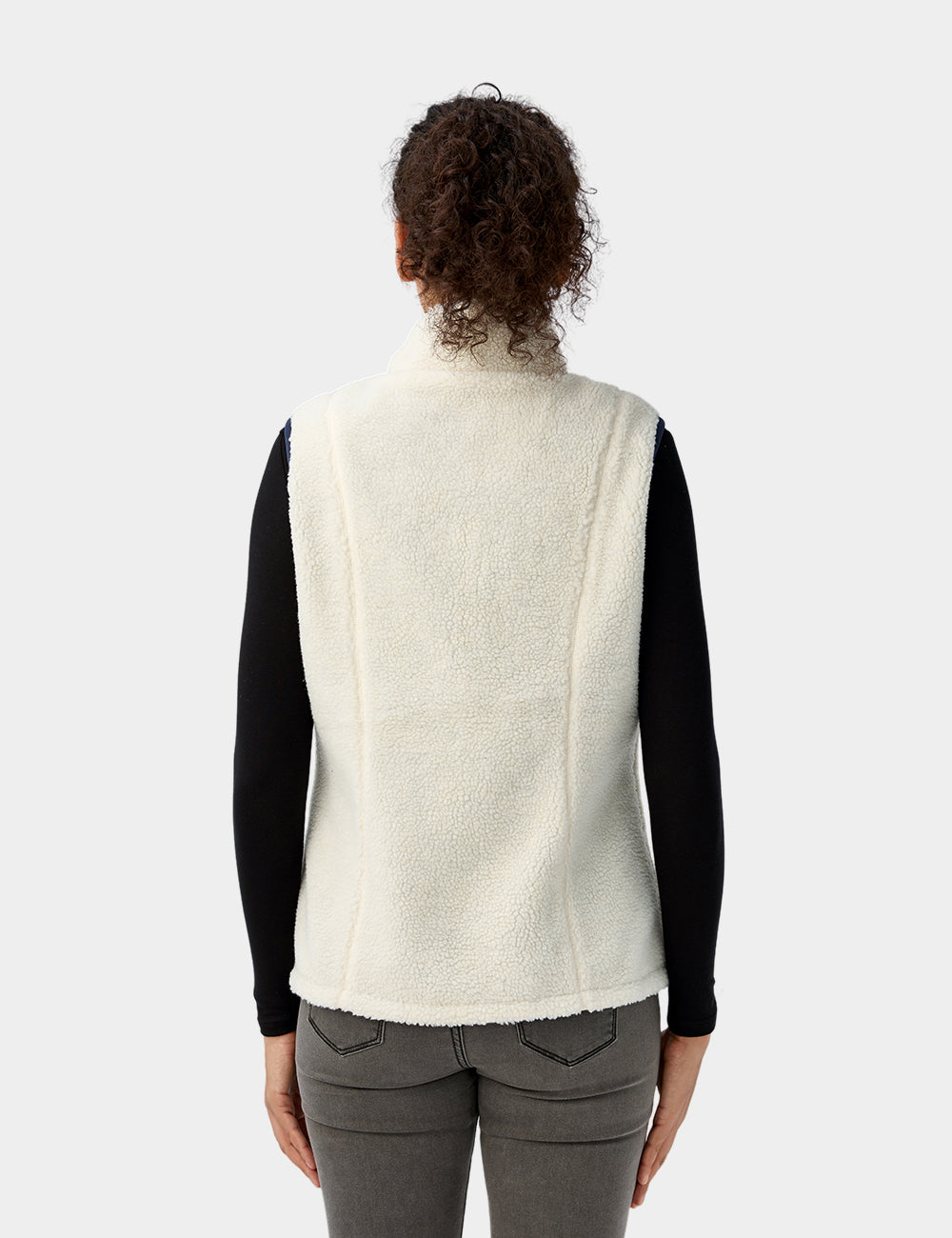 Women's Heated Recycled Fleece Vest