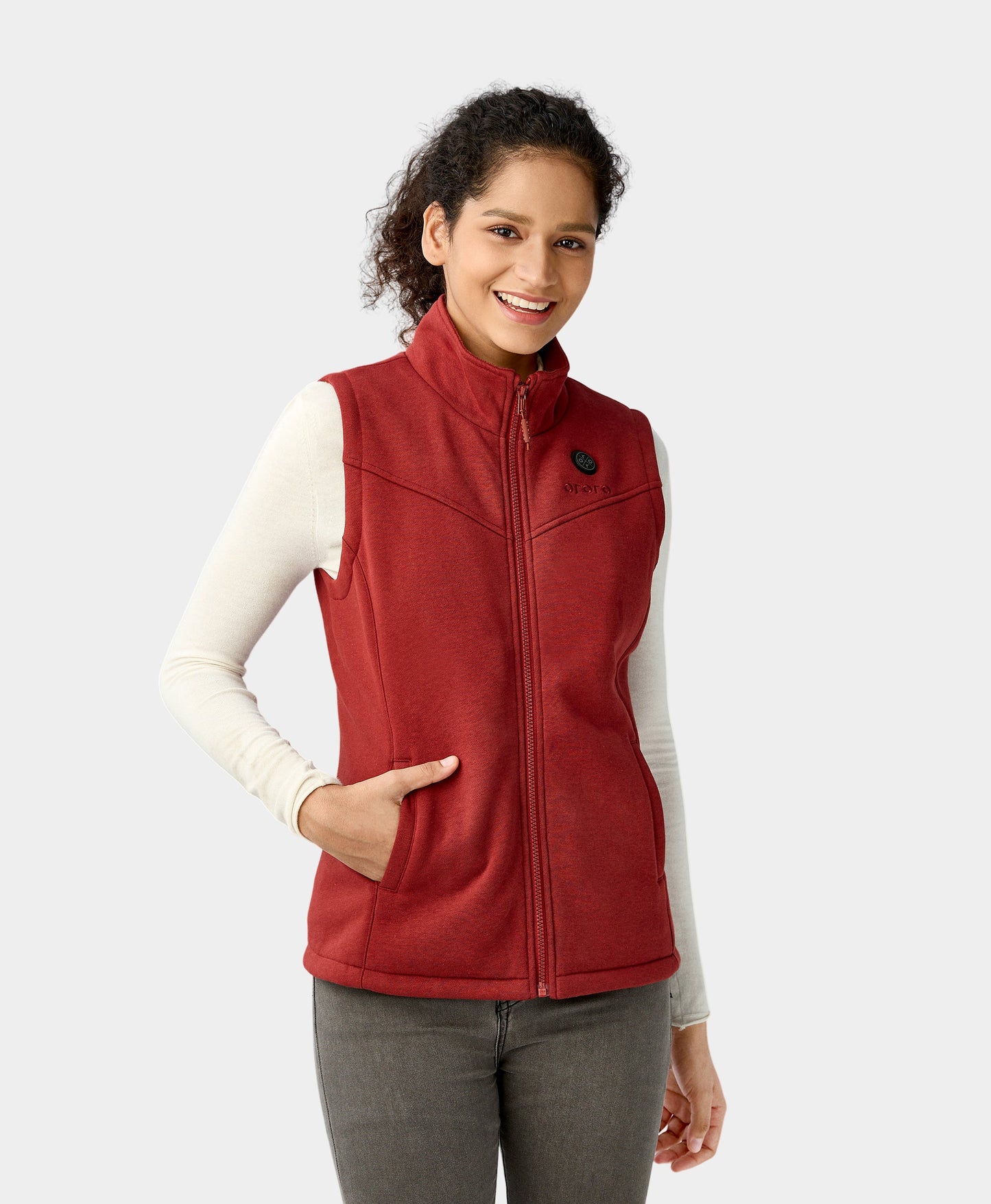 Women's Heated Fleece Vest