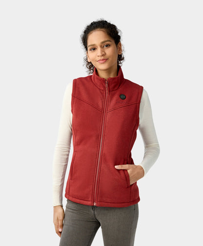 Women's Heated Fleece Vest