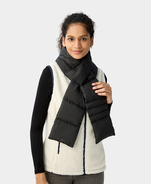 Unisex Heated Puffer Down Scarf (Long) view 2