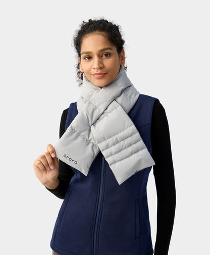 Unisex Heated Puffer Down Scarf