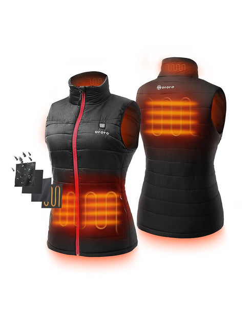 (Open-box) Women's Classic Heated Vest - Black view 1