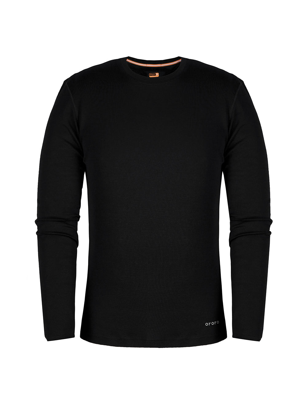 Pull à col rond en laine mérinos pour hommes, Thumbnail 4