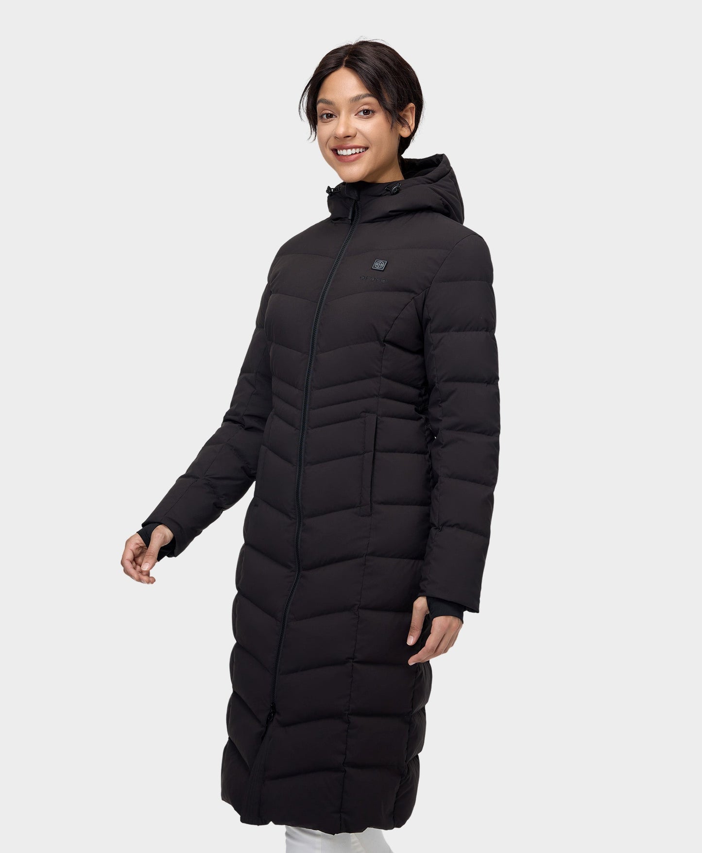 SOHO Women's Heated Down Parka Jacket