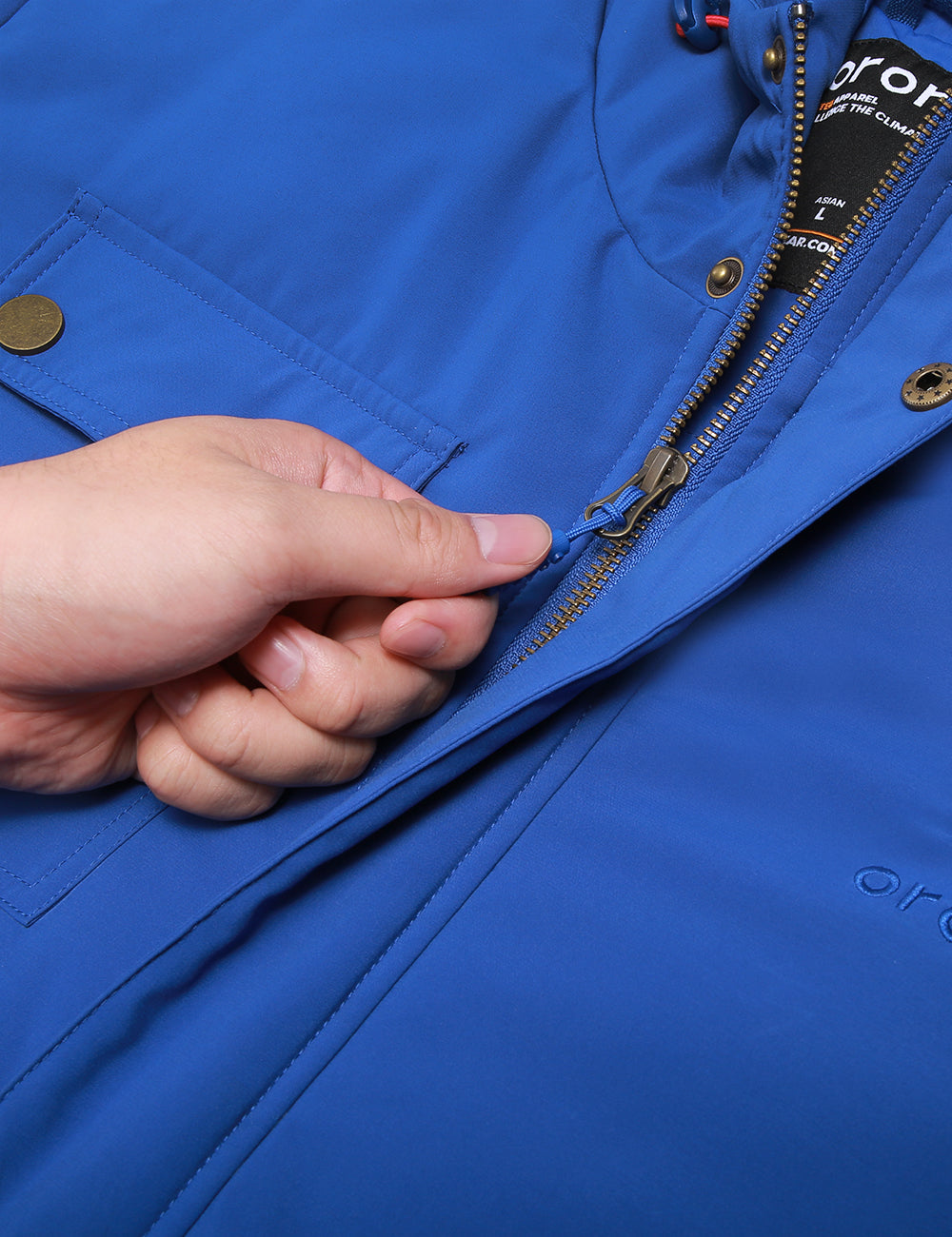 Men's Heated Hooded Jacket, Thumbnail 8
