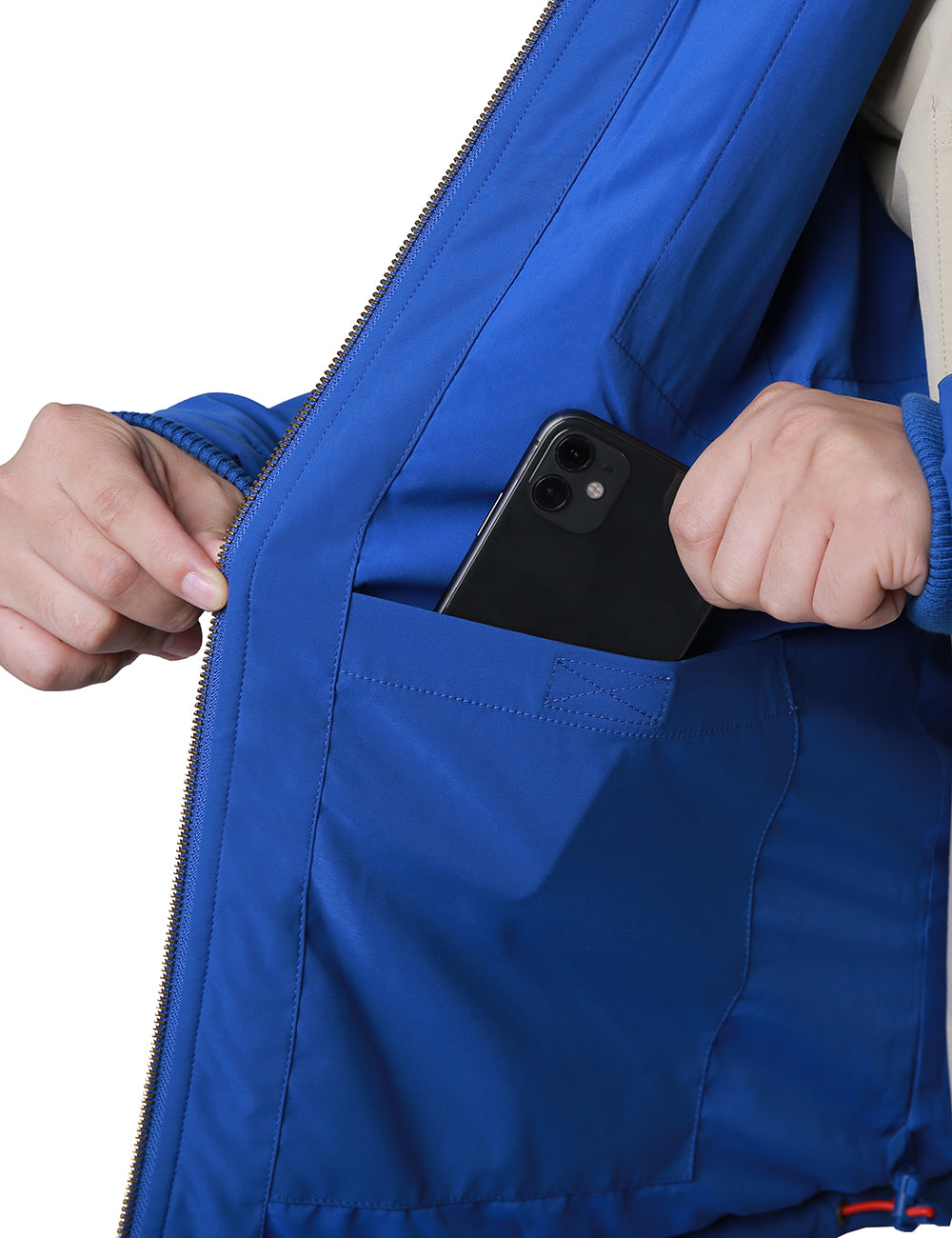 Men's Heated Hooded Jacket, Thumbnail 9