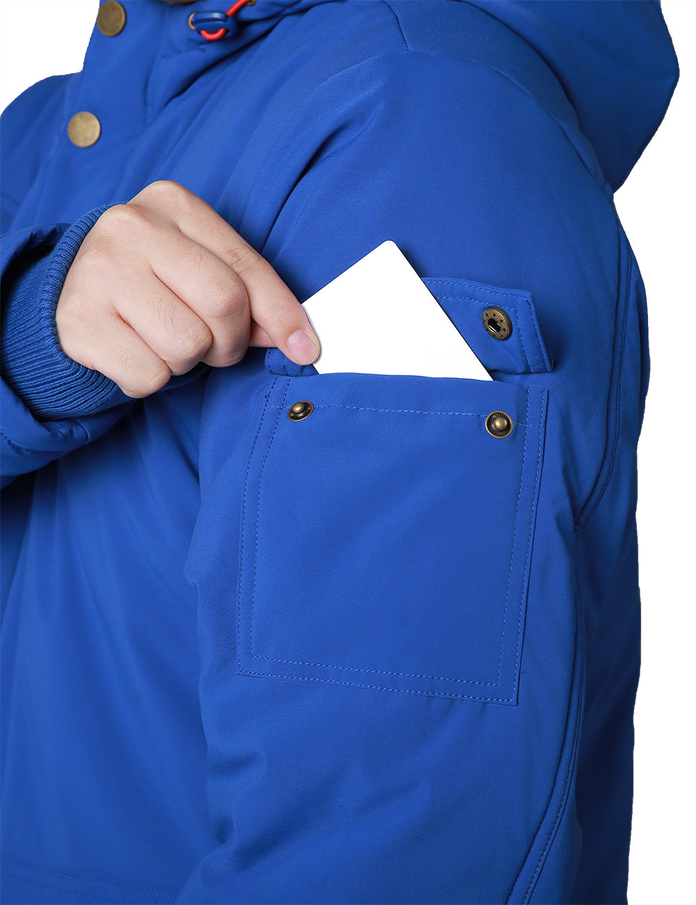 Men's Heated Hooded Jacket, Thumbnail 11
