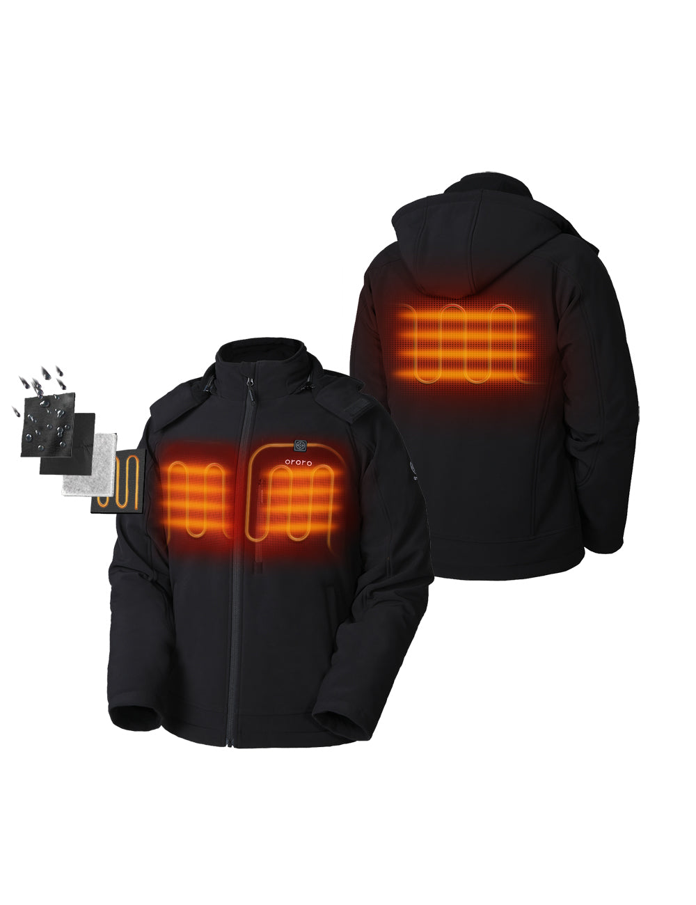 Final Sale - Men's Classic Heated Jacket, Thumbnail 2