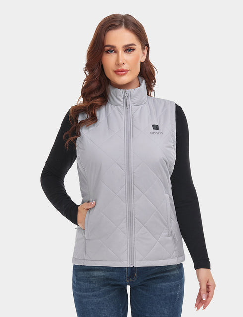 Women's Heated Quilted Vest ,view 2