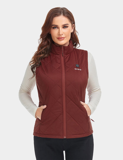 Women's Heated Quilted Vest