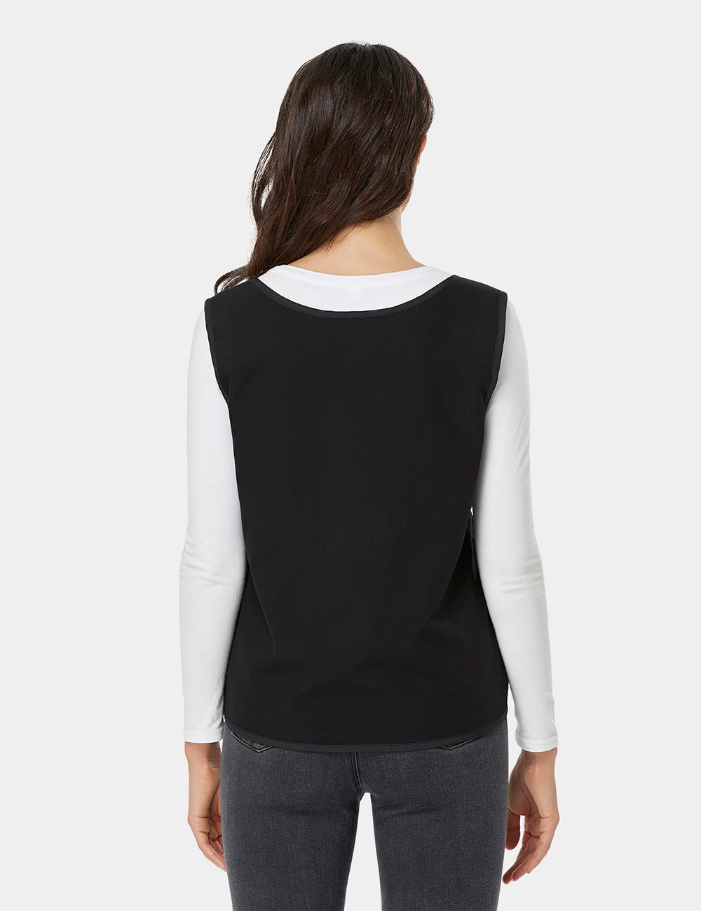 Gilet chauffant réglable unisexe - Noir, Thumbnail 7